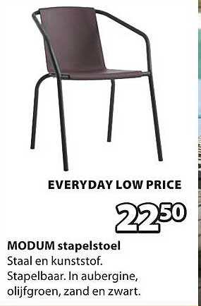 MODUM stapelstoel