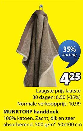 MUNKTORP handdoek