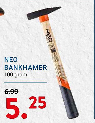 NEO BANKHAMER 100 gram.