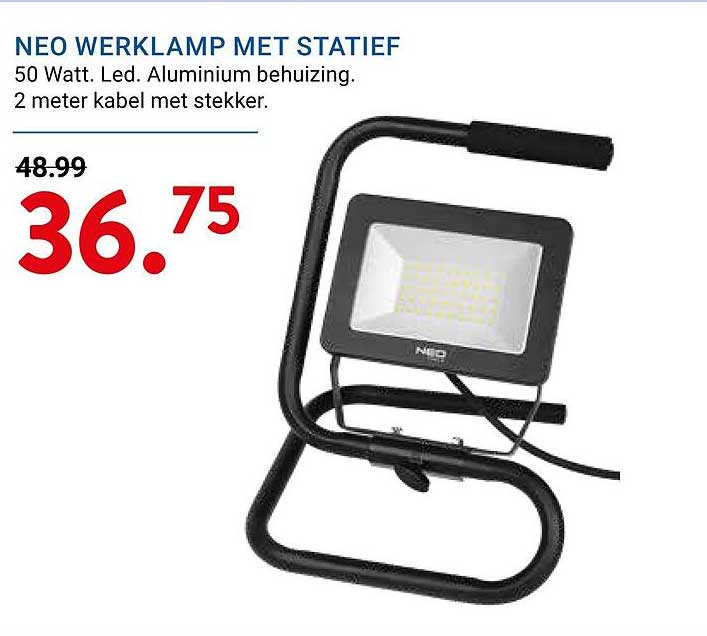 NEO WERKLAMP MET STATIEF