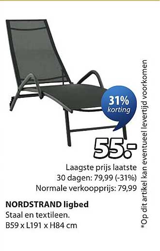 NORDSTRAND ligbed