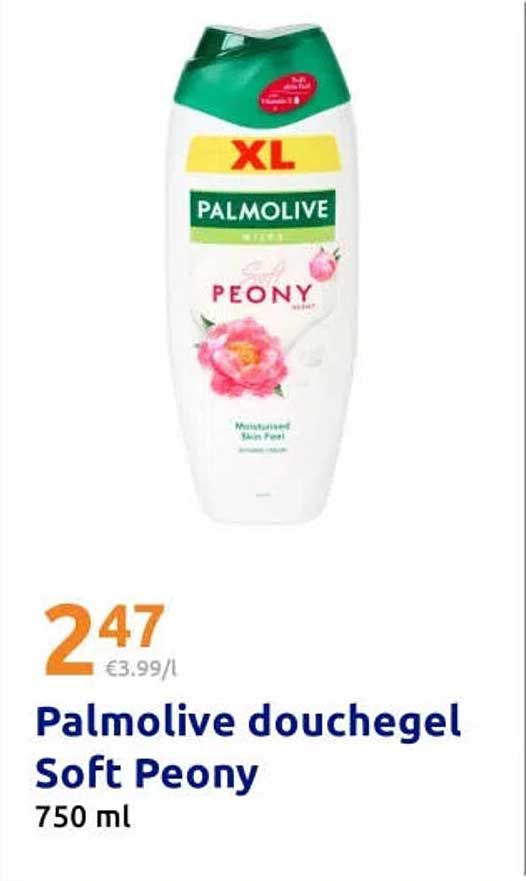 Palmolive douchegel Soft Peony 750 ml