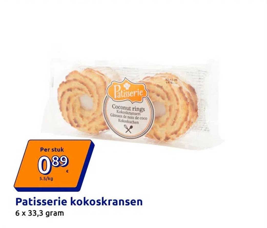 Patisserie kokoskransen