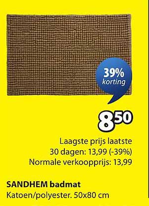 SANDHEM badmat