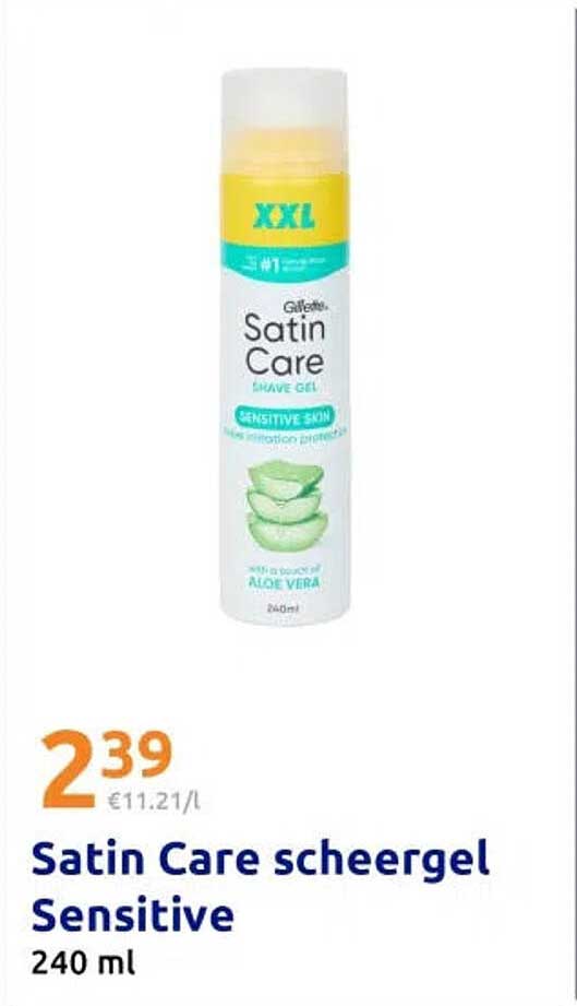 Satin Care scheergel Sensitive 240 ml