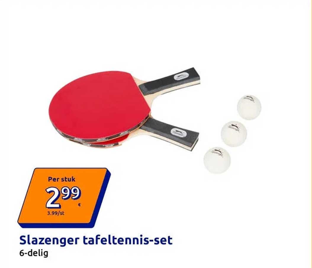 Slazenger tafeltennis-set 6-delig
