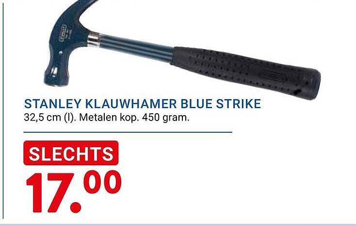 STANLEY KLAUWHAMER BLUE STRIKE
