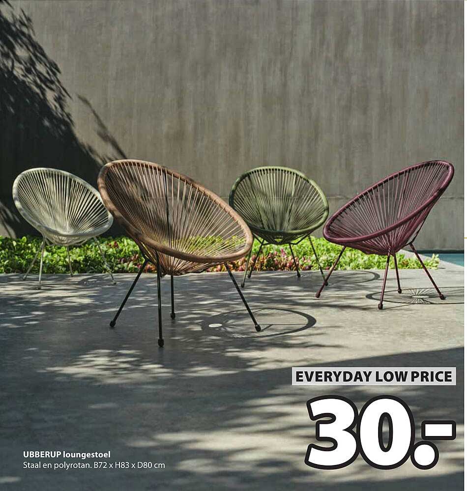 UBBERUP loungestoel