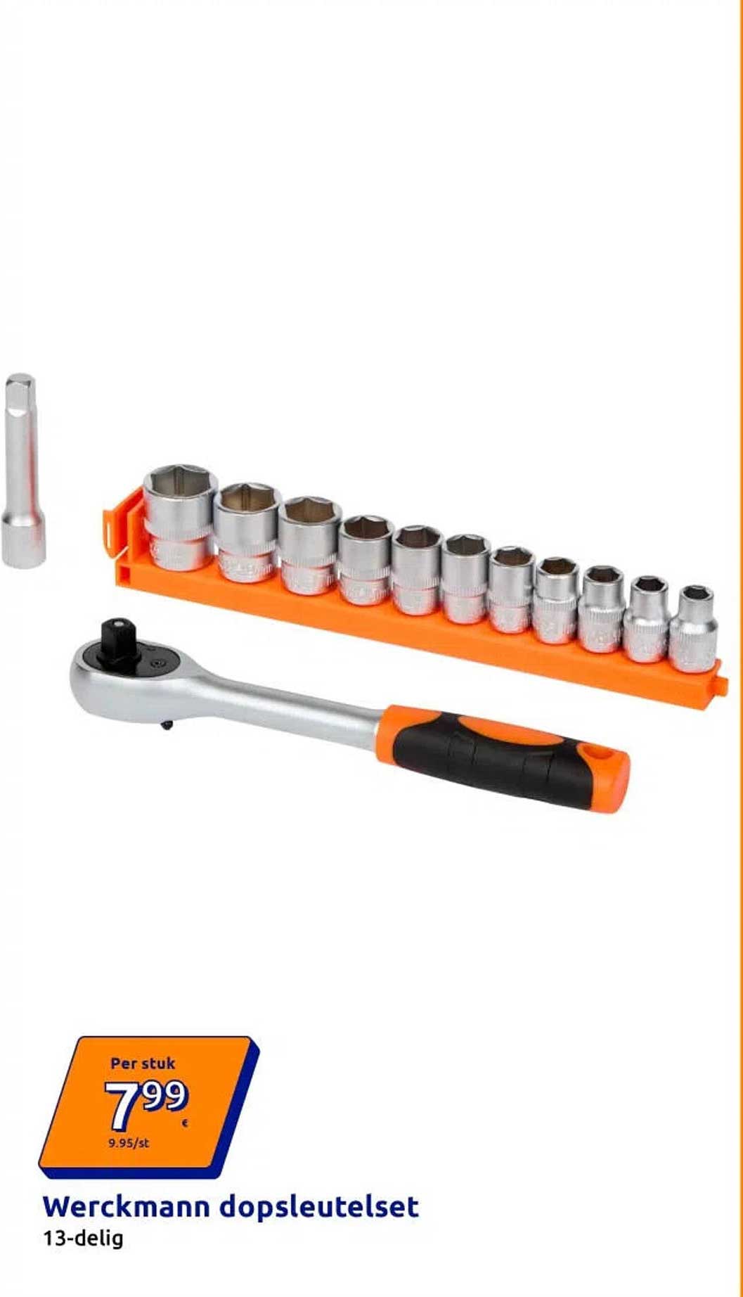 Werckmann dopsleutelset 13-delig