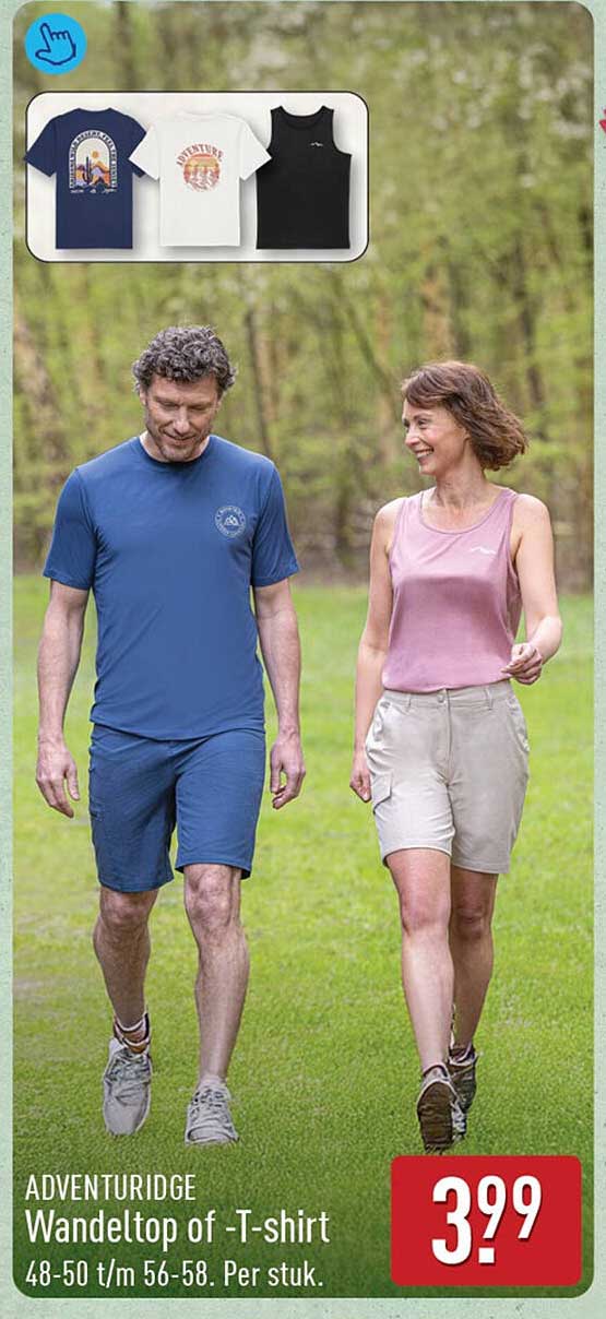 ADVENTURIDGE Wandeltop of -T-shirt