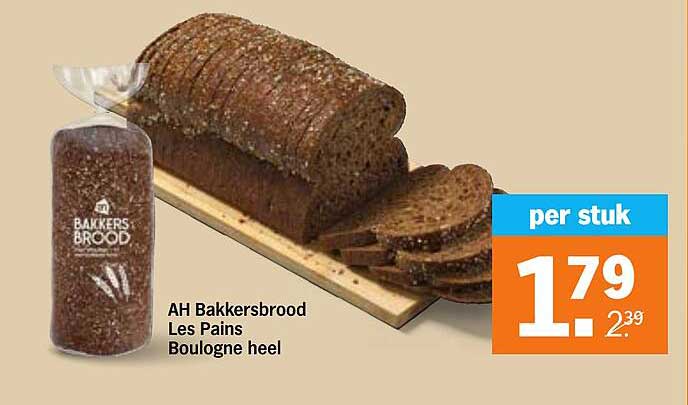 AH Bakkersbrood Les Pains Boulogne heel