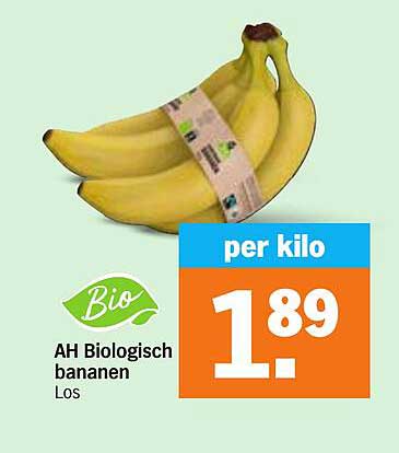 AH Biologisch bananen Los