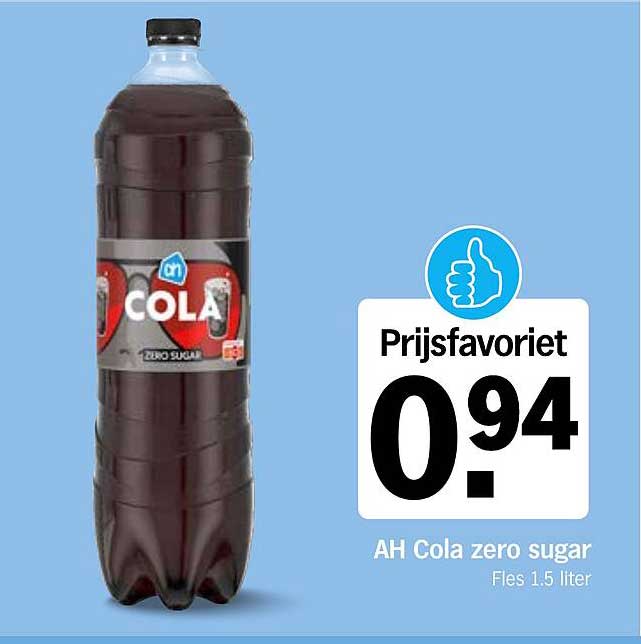 AH Cola zero sugar