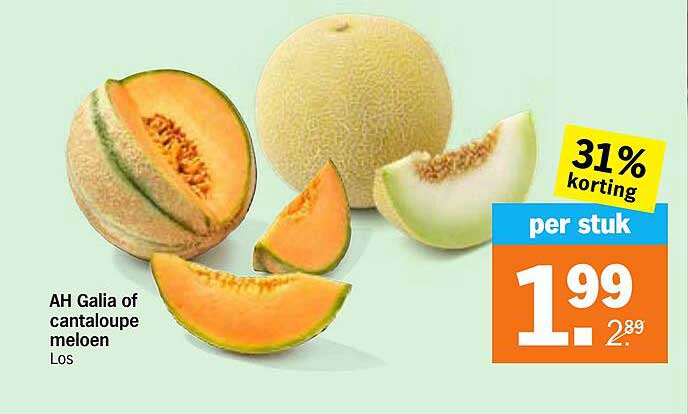 AH Galia of cantaloupe meloen Los