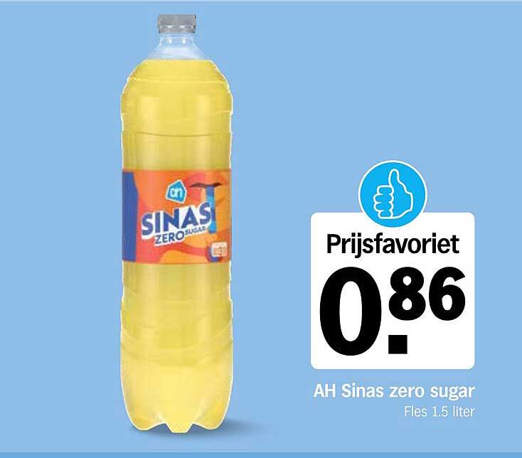 AH Sinas zero sugar