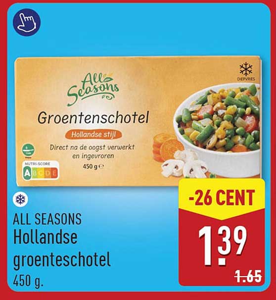 ALL SEASONS Hollandse groenteschotel 450 g