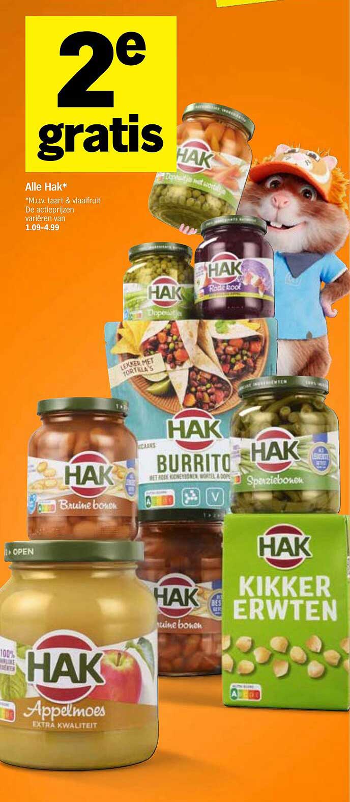 Alle Hak* 2e gratis