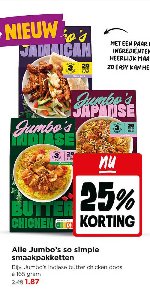 Alle Jumbo’s so simple smaakpakketten