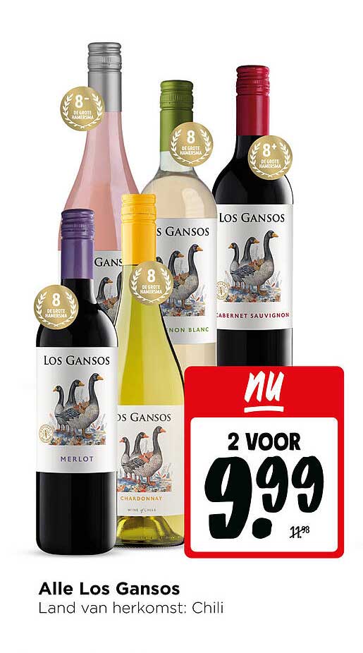 Alle Los Gansos 2 voor 9.99