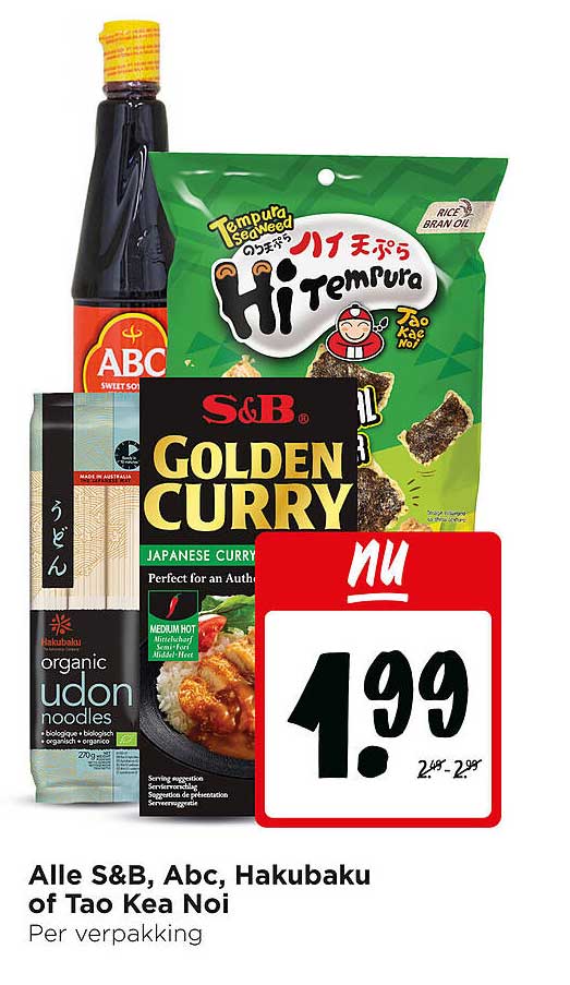 Alle S&B, Abc, Hakubaku of Tao Kea Noi