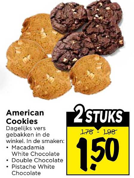 American Cookies 2 STUKS