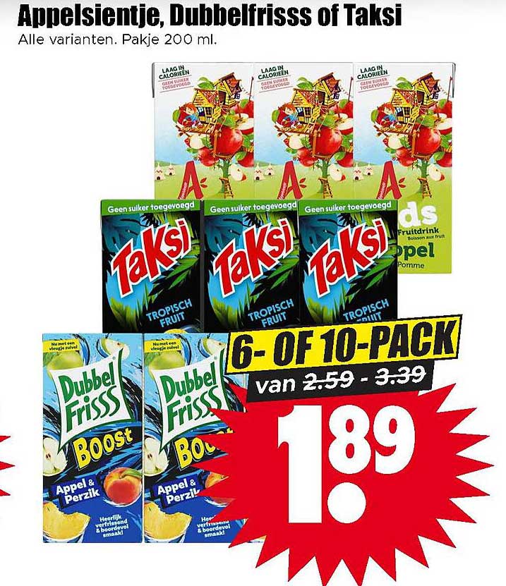 Appelsientje, Dubbelfriss of Taksi