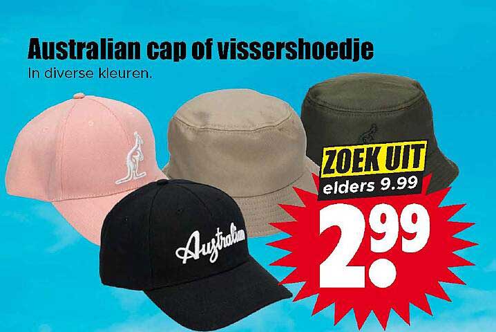 Australian cap of vissershoedje
