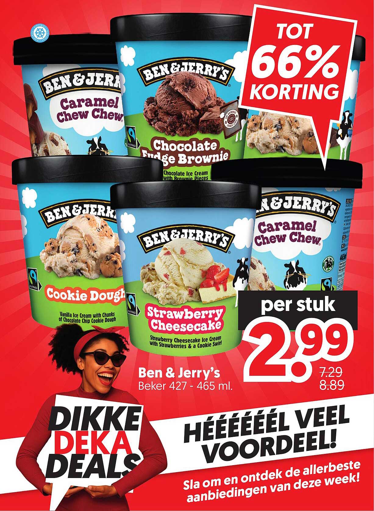 Ben & Jerry's Beker 427 - 465 ml.