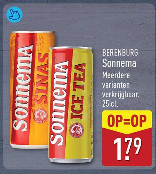 BERENBURG Sonnema Meerdere varianten verkrijgbaar. 25 cl. OP=OP