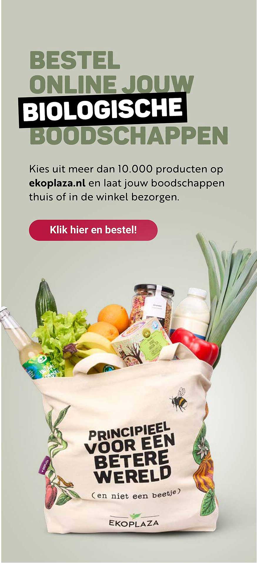 BESTEL ONLINE JOUW BIOLOGISCHE BOODSCHAPPEN