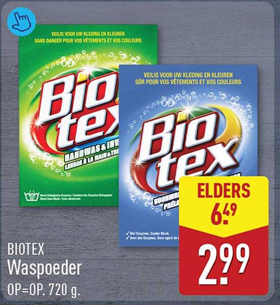 BIOTEX Waspoeder OP=OP. 720 g.