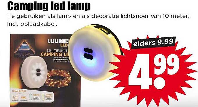 Camping led lamp