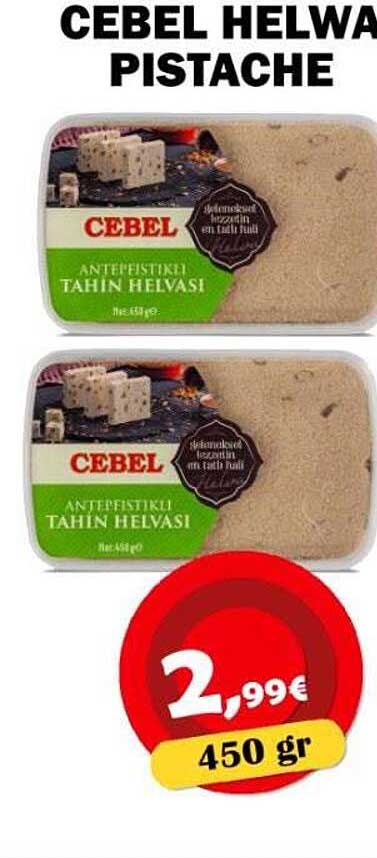 CEBEL HELWA PISTACHE