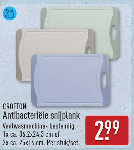 CROFTON Antibacteriële snijplank