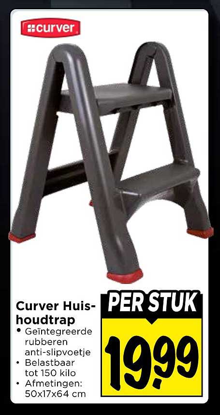 Curver Huishoudtrap PER STUK