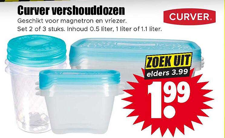 Curver vershouddozen