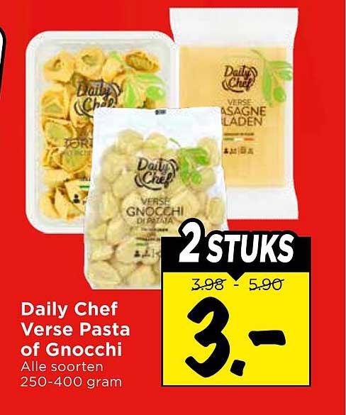 Daily Chef Verse Pasta of Gnocchi