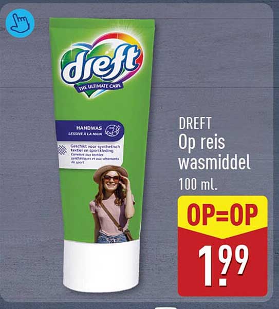 DREFT Op reis wasmiddel 100 ml. OP=OP