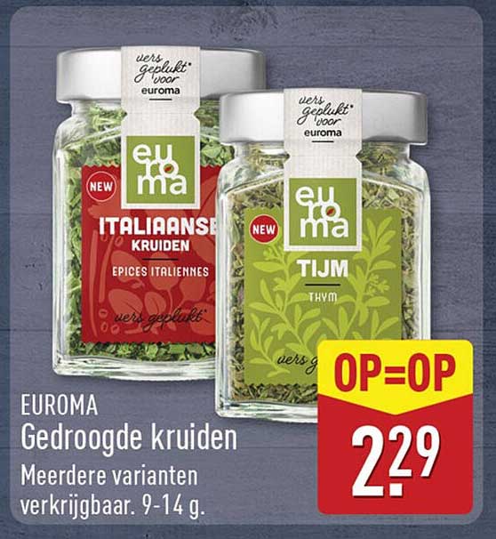 EUROMA Gedroogde kruiden