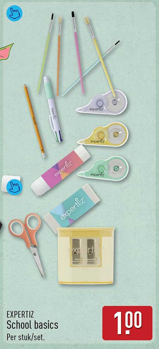 EXPERTIZ School basics Per stuk/set.