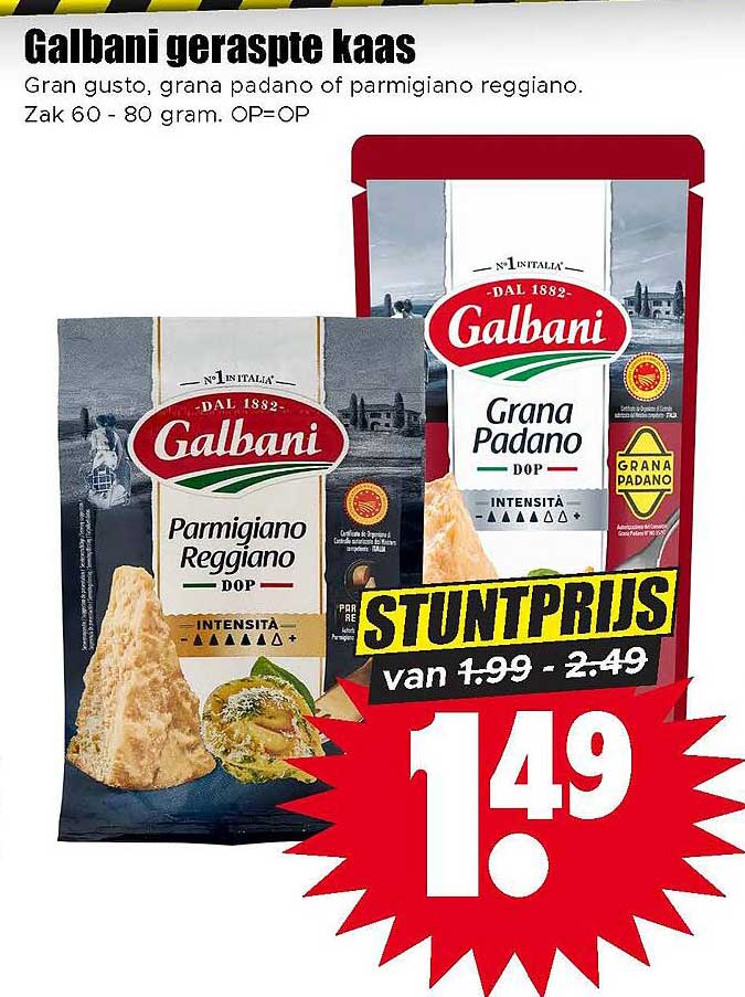 Galbani geraspte kaas
