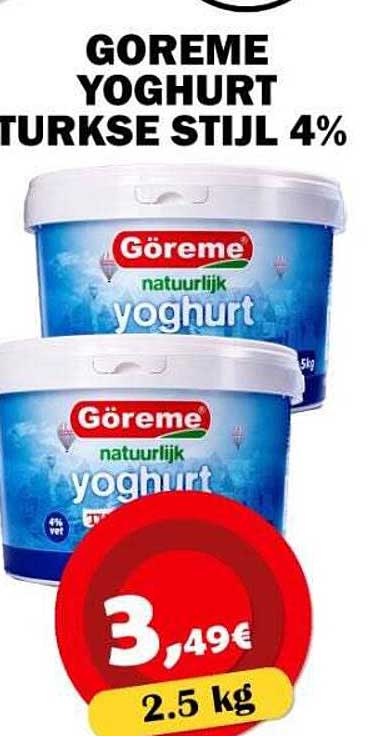 GÖREME YOGHURT TURKSE STIJL 4%