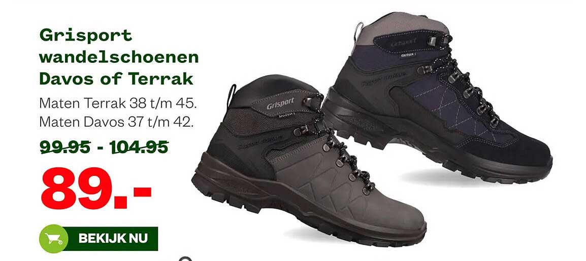 Grisport wandelschoenen Davos of Terrak