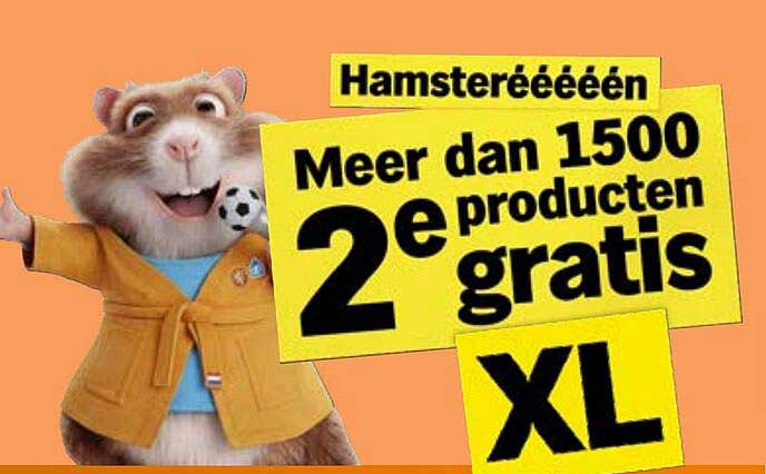 Hamsterééééén Meer dan 1500 producten gratis XL