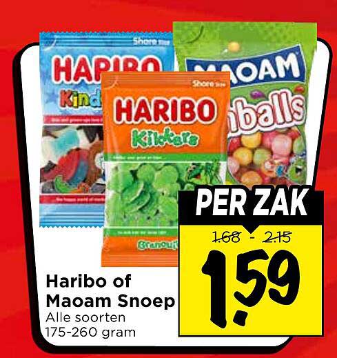 Haribo of Maoam Snoep