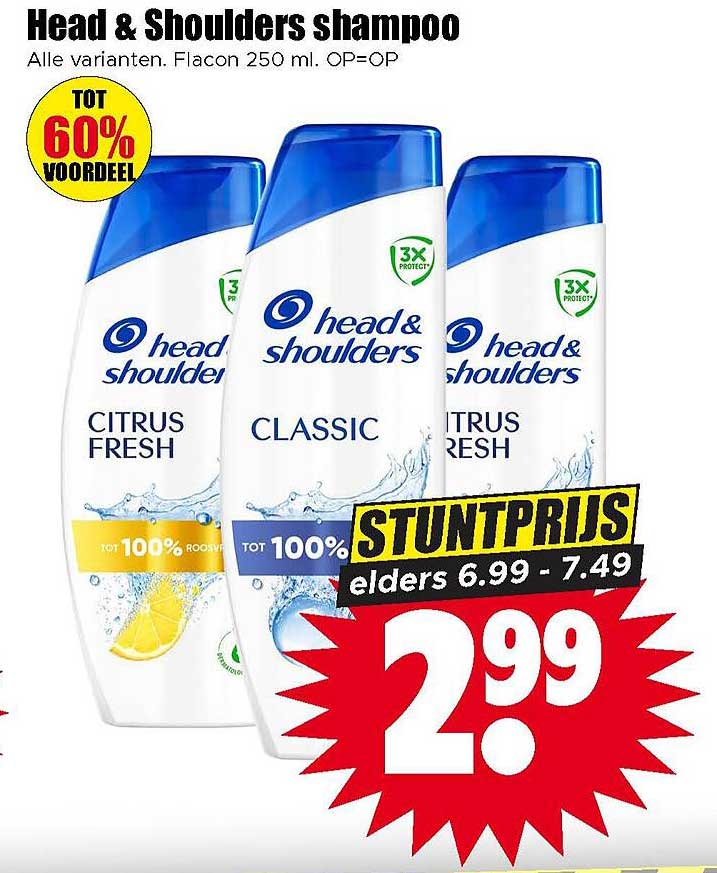 Head & Shoulders shampoo
