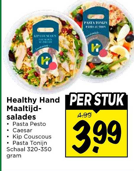 Healthy Hand Maaltijd-salades