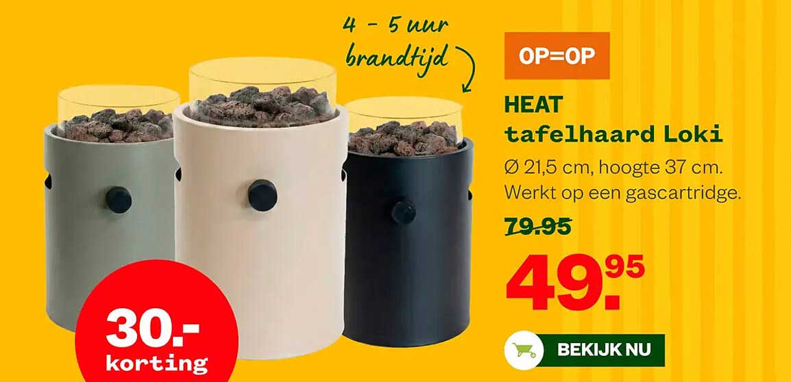 HEAT tafelhaard Loki