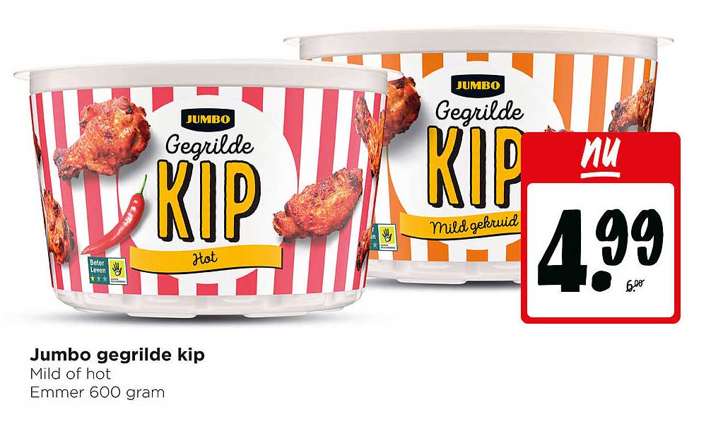 Jumbo gegrilde kip