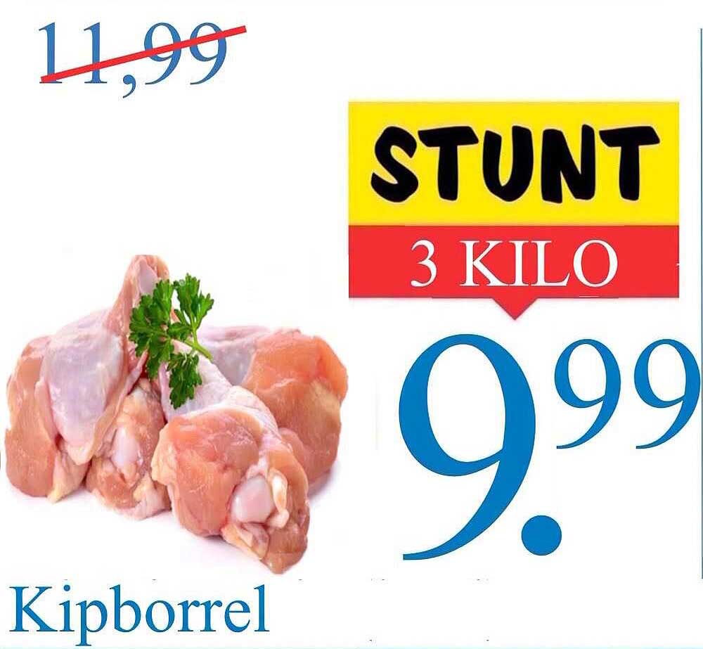 Kipborrel STUNT 3 KILO